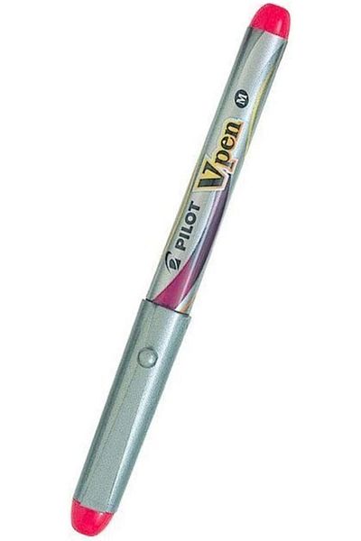 erorex V Pen Disposable Medium Nib Fountain Pen Red