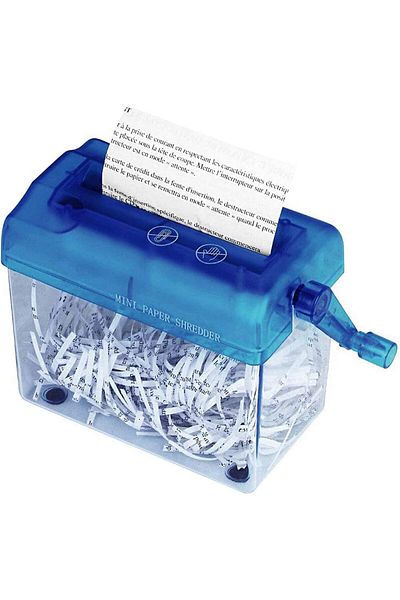 erorex Portable Paper Hand Shredder Blue