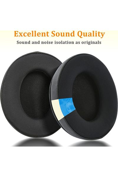 erorex Replacement Fabric Ear Pads Cushion Earmuffs Compatible With Steelseries Arctis 3 Arctis 5 Arctis 7