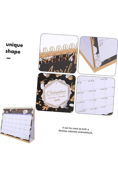 erorex 2025 Desk Calendar 2025 Standing Desktop Calendar 2025 Monthly Desktop Calendar Large Planning