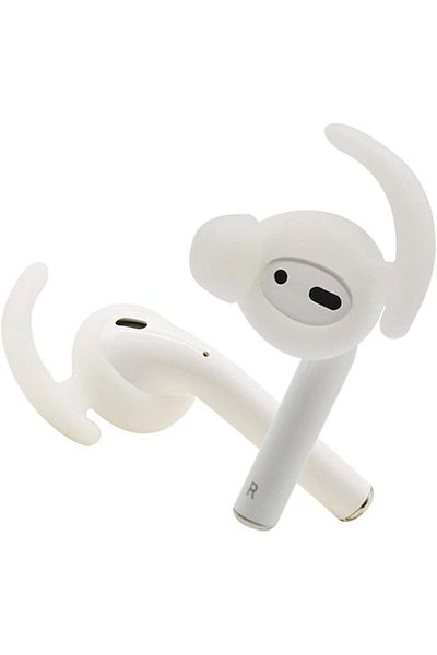 erorex أغطية سيليكون مرنة خفيفة الوزن من مادة TPU لدعم وحماية سماعات Airpods اللاسلكية