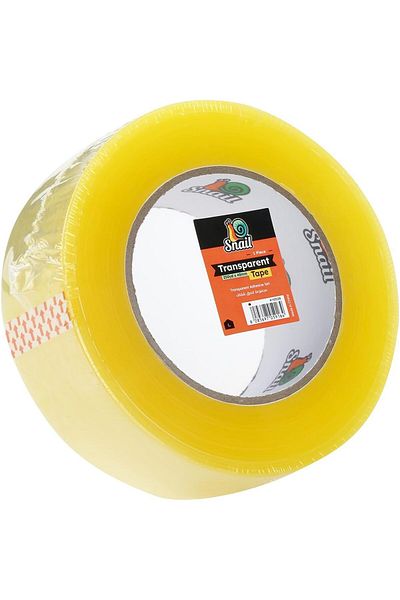 erorex Snail Transparent Adhesive Tape 48Mmx250 Yards Heavy Duty Packing Tape Tear Resistant Water