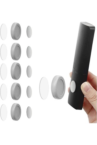 erorex Magnetic Remote Control Holder 6 Pack Adhesive Holders Hole Free Phone Charging Organizer Storage