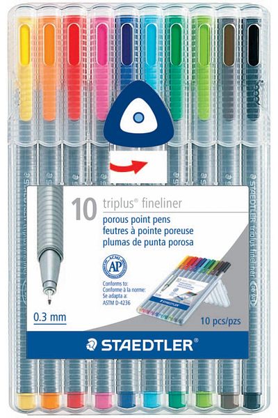 erorex Std334Sb10A6 Triplus Fineliner Marker