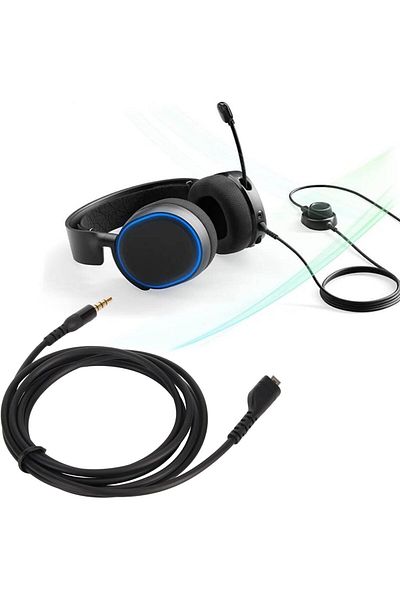 erorex كابل Arctis 3 Arctis 5 بديل سلك Aux Lol Party لسماعات Steelseries Arctis 3 5 7 Arctis Pro و