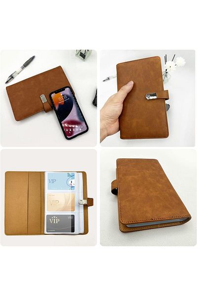 erorex Business Card Holder 108 Slots Credit Organizer Leather Business Credit Cards And Vip Cards Binder