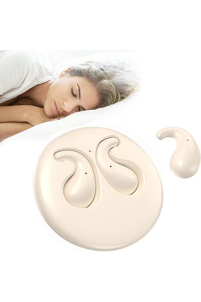 erorex Invisible Sleep Headphones Ultra Compact Bluetooth 5.3 Sleep Earbuds Noise Canceling Mini Earphones