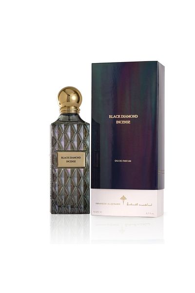 IBRAHEEM AL.QURASHI Black Diamond Incense Ibrahim Al Qurashi Perfume 200ml