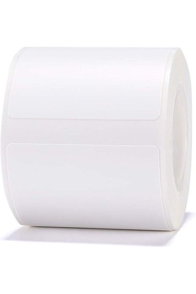 erorex Thermal Printing Paper Roll 40X80Mm 95 Sheets Roll For B3S B11 Thermal Printer White Blank