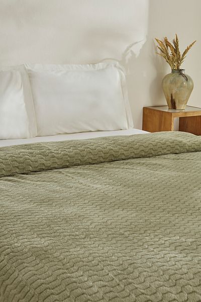 Karaca Home Raunda Double Wellsoft Blanket