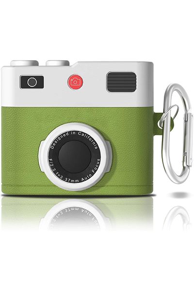 erorex Protective Cover For Airpods Pro 2 Case Cool Camera Shape Anti Scratch Shockproof Protective Case