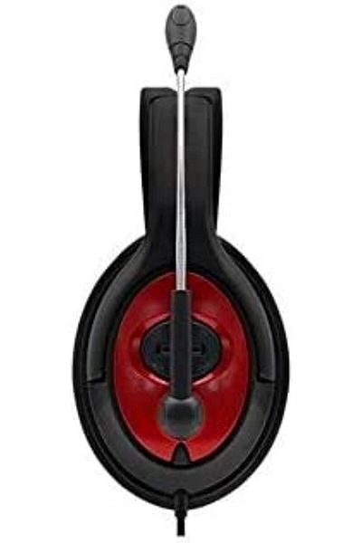 erorex 3.5Mm Wired Gaming Headset Over Ear Headphone Black Color With Noise Canceling With Rotating