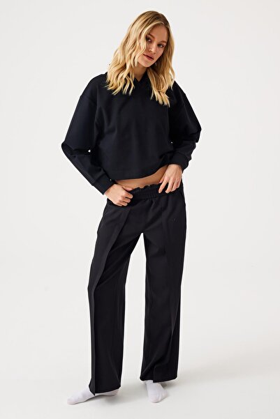 Jerf Hanocă casual - neagră