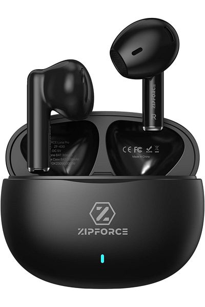 erorex سماعات أذن لاسلكية حقيقية داخل الأذن بالكامل بتقنية بلوتوث 5.3 مع 4 ميكروفونات وخاصية إلغاء الضوضاء النشطة وخاصية الاتصال الواضح وتقنية بلوتوث