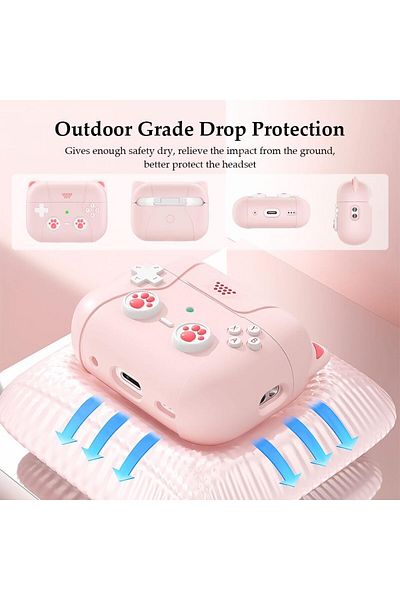erorex Protective Cover For Huawei Freebuds Se 2 Case Cool Video Game Controller Shape Anti Scratch