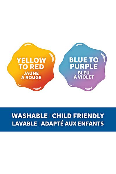 erorex Color Changing Glue 147 Ml Washable And Kid Friendly Great For Making Slime And Crafting Blue To