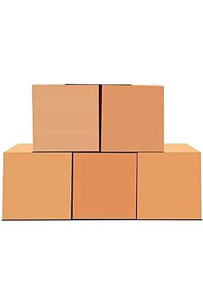 erorex 5Pack Carton Box Cardboard For Moving Shipping And Packing Double Wall 100 Percent Recyclable