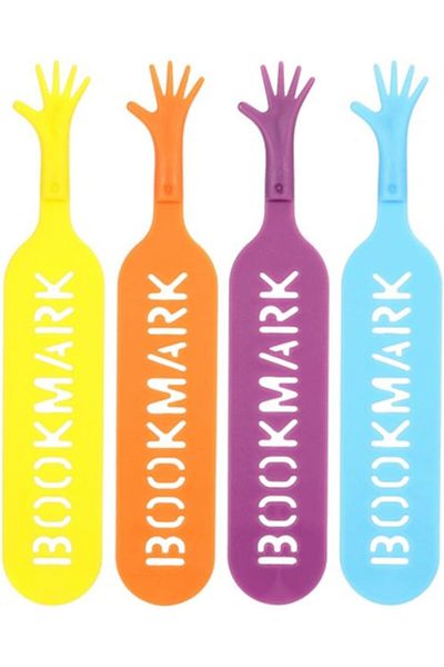 erorex 4 Pcs Help Me Bookmarks For Adults Kids Funny Finger Point Novelty Page Holder For Students Readers