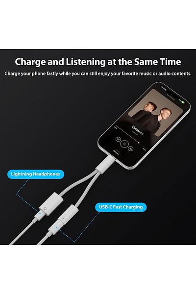 erorex محول USB C إلى مقبس 3.5 مم من النوع C لسماعات الرأس ومحول سماعة الرأس الرقمية Aux ومحول سماعة الرأس الرقمي عالي الدقة