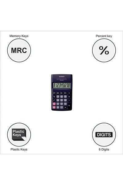 erorex Hl 815Lbk Portable Calculator