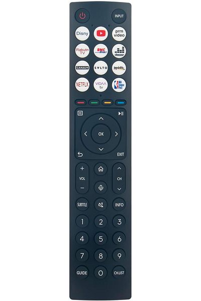 erorex Replaced Remote Control Vdq7630 Fit For Yamaha Soundbar Speaker System Sr C20Abl Ats C200 Sr B20A