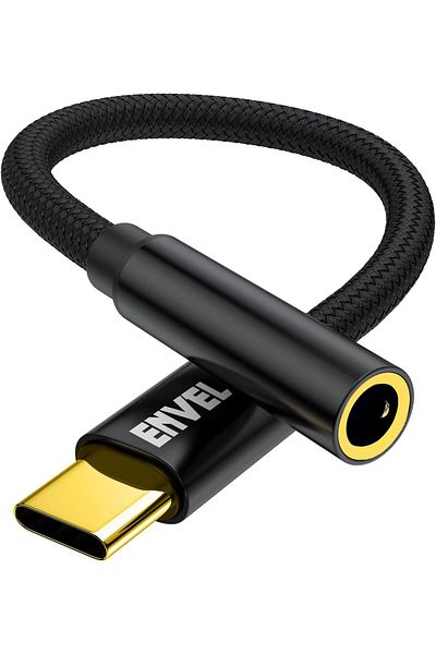 erorex Mfi Certified Lightning To 3.5Mm Headphones Dongle Jack Adapter For Iphone Fonemax 2 In 1 Headphone