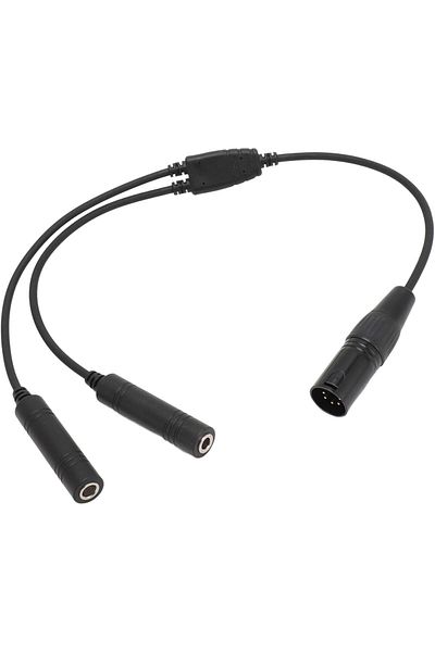 erorex For Iphone Lightning To 2 Lightning Adapter Dual Lightning Aux + Charger Adapter Dongle Cable