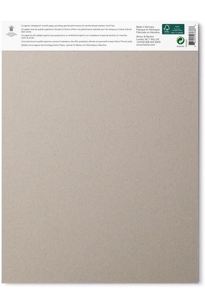 erorex Classic Bleedproof Marker Pad 9 Inch X 12 Inch 50 Sheets 75 Gsm