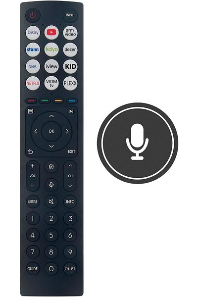 erorex 398Gm10Bephn0041Sy Voice Replaced Remote Control Compatible With Philips Tv 4K Tv 58Pus8507 12