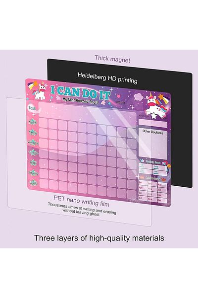 erorex Magnetic Reward Chart Kids Daily Routine Responsibility Chore Chart For Kids Kids Chore Chart With