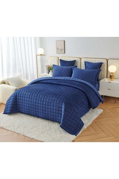 smart home Compressed Comforter Set Consisting Of 6 Pieces 6-Piece Comforter 100% Velvet Bed Set Size 250x230cm
