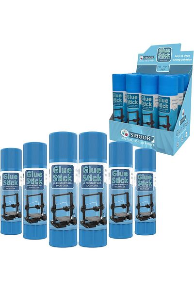 erorex 3D Printer Glue Sticks Pvp Solid Glue Sticks Washable For Hot Bed Platform Glass Plate Easy