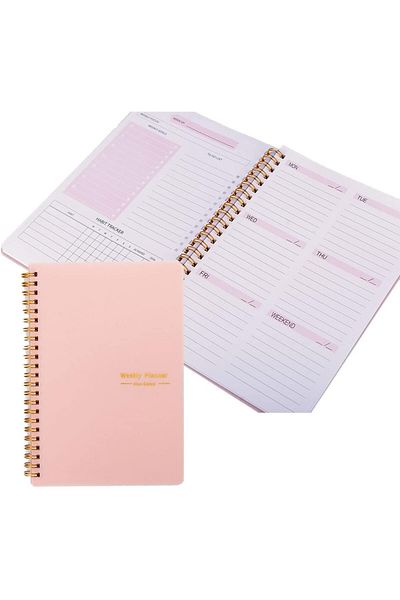 erorex Undated Weekly Planner Weekly Goals A5 Notebook Habit Tracker Journal To Do List Planner With