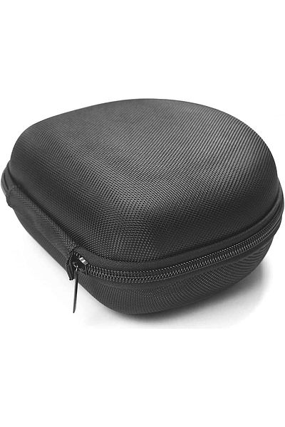 erorex جراب صلب متوافق مع Jbl Go3 Eva Case للحماية والاستخدام الخارجي، أسود مع بطانة رمادية