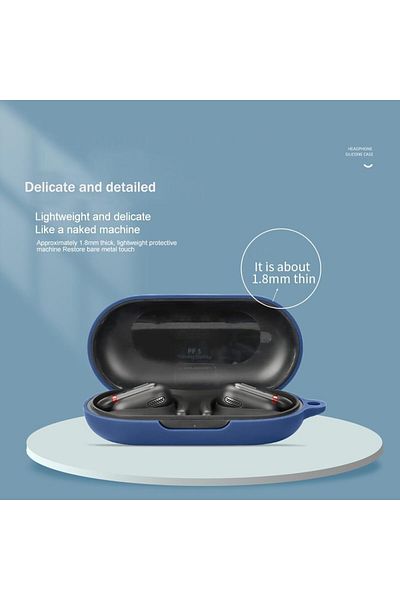 erorex Silicone Case Compatible With Huawei Freebuds 5I Protective Cover For Headphones Transparent