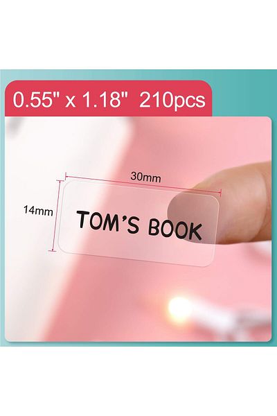 erorex Label Maker Tape 0.55 Inch X 1.18 Inch Printer Sticker Paper With Self Adhesive For D11 D110 D101
