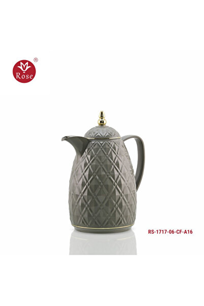 Rose ترمس روز 1717 نصف لتر قهوة رمادي (650) مل (حجم صغير)
