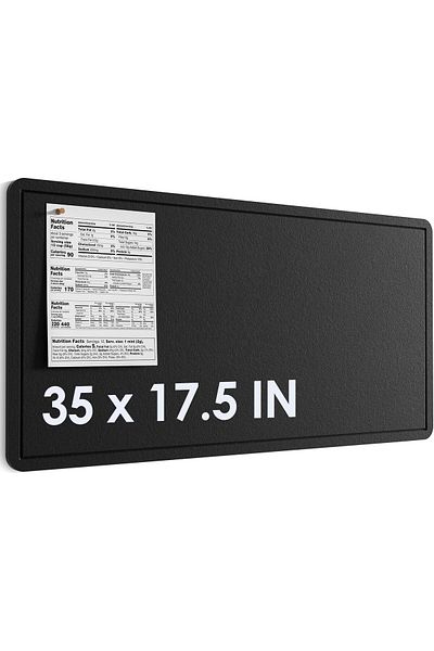 erorex Bulletin Board 35 Inch X 17.5 Inch Foldable Small Felt Board Vision Board Supplies Cork Board For