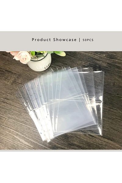 erorex Photo Album Refill Pages Ring Binder Photo Pockets Photo Page Pictures Postcard Sleeves Photo
