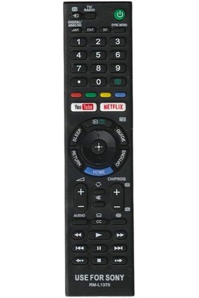 erorex جهاز التحكم عن بعد General Supreme لتلفزيونات General Supreme LCD LED مع أزرار ذكية لـ Netflix Youtube
