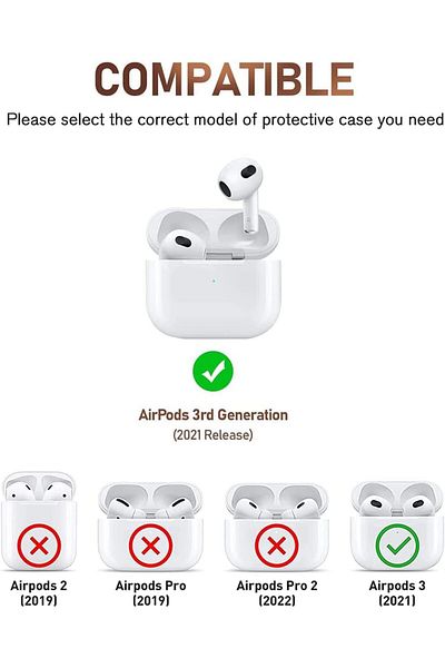 erorex Smiley Face Case Cover Compatible With For Airpods Pro Case Soft Tpu Silicone Shockproof Cover For
