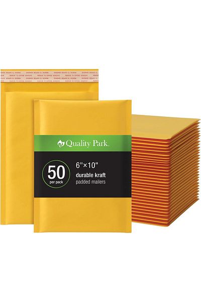 erorex Bubble Mailers 6 X 9 Shipping Envelopes Durable Brown Kraft Padded Envelopes Redi Strip Peel Off