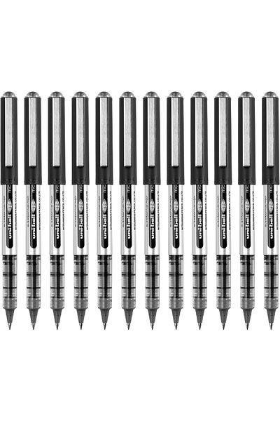 erorex 162545000 0.5 Mm Nib Ub 150 Eye Micro Rollerball Pen 12Pack Black
