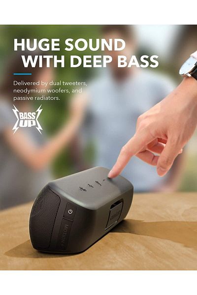 erorex Mini Portable Bluetooth Wireless Speaker With Full Body Light Show 6W 10H Playtime Tws Pairing Rgb