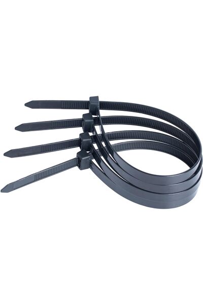 Generic مجموعة من 100 قطعة من أربطة الأسلاك مقاس 16 بوصة، ذات قوة شد تصل إلى ...