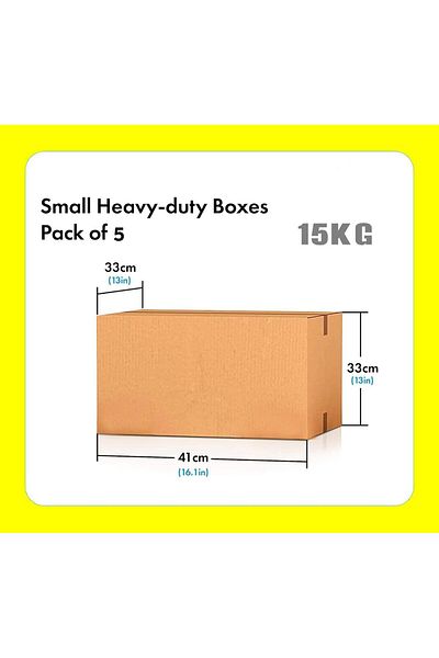 erorex 5 Pack Carton Box Large Double Wall 100 Percent Recyclable Corrugated Cardboard Moving Boxes With