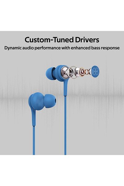 erorex In Ear Earbuds Headphones Universal Hd Stereo Wired Earphones With Built In Mic In Line Control