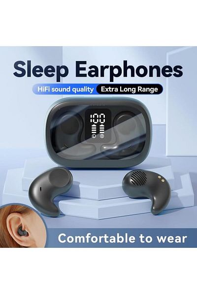 erorex Wireless Bone Conduction Headphones Open Ear Bluetooth Earphones With Mic Bluetooth Headset With