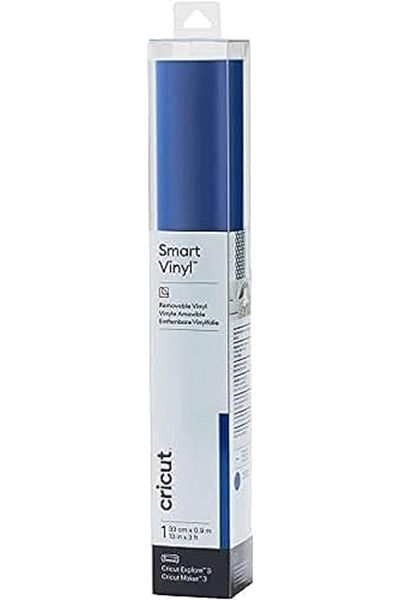 erorex Smart Vinyl Removable Blue 0.9 M 3 Ft Self Adhesive Vinyl Roll For Use With Explore 3 And Maker 3