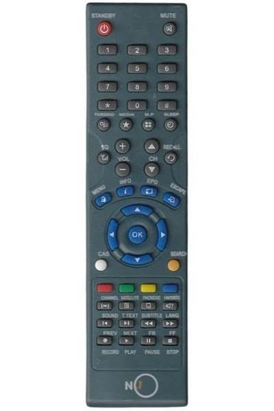 erorex Remote Control For Tcl Smart Lcd Led Tv Black